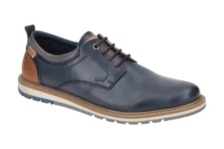 Pikolinos M8J-4183 blue Herrenschuhe BERNA - bequeme Schn?r Halbschuhe
