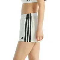 adidas Sportswear Webshorts Sport Active Essentials Cotton 3 Stripes überzogener, elastischer Bund, Pure Cotton, weites Bein, atmungsaktiv