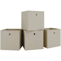 VCM Faltbox 4er Set Faltbox Klappbox Aufbewahrungsbox Boxas (Spar-Set, 4 St., 4)