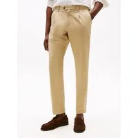 Tommy Hilfiger Chinohose HARLEM CHINO SATIN Relaxed fit, Bundfalten