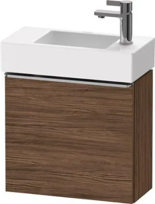 Duravit D-Neo Waschtischunterbau wandhängend Nussbaum dunkel Matt 484x222x440 mm - DE4219R70210000 DE4219R70210000