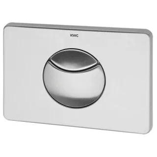 KWC Aquarotter Betätigungsplatte, Edst., 207x148 mm, für Spülkasten, 2-Mengen-Spülung, 2000067493 2000067493