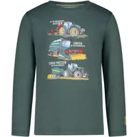 SALT AND PEPPER Langarmshirt Salt & Pepper Jungen Traktor Langarmshirt drei Farben (1-tlg)