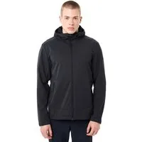 VAUDE Softshelljacke MEN'S EVERHIKE SOFTSHELL HOODY sportlicher Stil, winddicht, wasserabweisend, atmungsaktiv