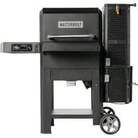 Holzkohlegrill + Smoker Gravity 600 schwarz