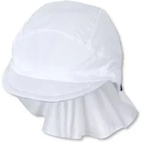 Sterntaler® Schirmmütze UV-Schutz 50+ Schirmmütze mit Nackenschutz Basic (1-St) Kindermütze mit Schirm aus UV-Popeline unifarben