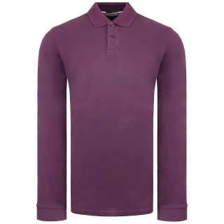 Wochenendtäter Austin Mens Dark Trauben Polohemd