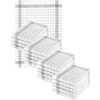 Betz Geschirrtuch Set 50x70cm Geschirrtücher BW, (Set, 20-tlg., Geschirrtücher Küchentücher Handtücher), extrem strapazierfähig saugstark trocknergeeignet Gastronomiequalität