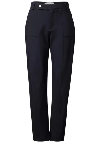 Street One - Hose im Casual Fit blau - Gr. - 28