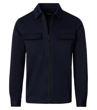 VENTI - Hemdjacke blau - Gr. - 52
