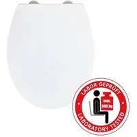 WENKO WC-Sitz Ostuni (1-St), Thermoplast, belastbar mit 300 kg, mit Absenkautomatik