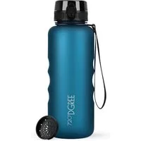 720°DGREE Trinkflasche Trinkflasche uberBottle softTouch mit Sieb petrol blue 1,5l
