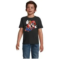 Blondie & Brownie T-Shirt Kinder Super Mario 3 Fligh Retro Konsole