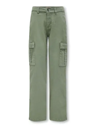 KIDS ONLY - KOGYARROW-VOX STR CARGO PANT PNT NOOS Hedge Green - Gr. - 164