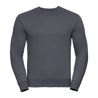 Russell - Sweatshirt für Herren angesetzte Ärmel (Grau)