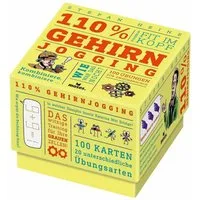 Moses. Verlag Lernspielzeug 110% Gehirnjogging Denk-Workout Karten für Jugendliche & Erwachsene