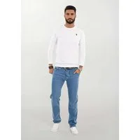 Alessandro Salvarini Comfort-fit-Jeans A.Salvarini Designer Herren Jeans Hose Basic Jeanshose