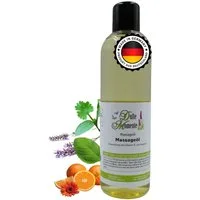 Dufte Momente Massageöl Oriental Spice (Lavendel, Orange, Sandelholz) 250ml - 3L, Paraffinölbasis, vegan & ohne Tierversuche