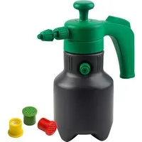 Meister Werkzeuge Sprühflasche Schaumsprüher Sprüher 1,5L für Reinigungsschaum mit 3 Schaumpatronen