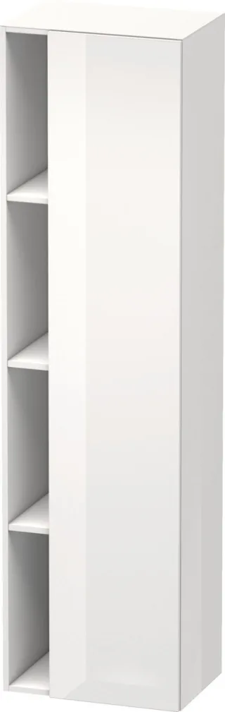 Duravit DuraStyle Hochschrank Weiß Hochglanz 500x360x1800 mm - DS1249R2222 DS1249R2222
