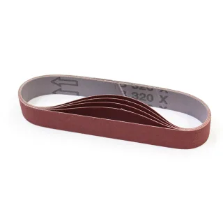 Makita Schleifband, 5 Stück - 30x533 mm - Körnung 100 - P-00119