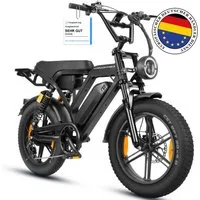 Vankel E-Bike Mountainbike Cityrad E-Fahrrad 20” x 4.0” Damen u. Herren Pedelec 1440Wh Max.216KM, Kettenschaltung, Heckmotor, 1440 Wh, (Beleuchtungsset mit Batterieladegerät, Batterieschlüssel, Werkzeug), 48V 30Ah Offroad Elektrofahrrad 7-Gang, hydra