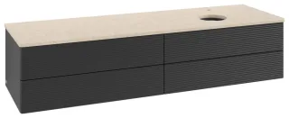 Villeroy & Boch Waschtischunterschrank Antao K27_5 1600x360x500mm mit Struktur FK/AP: PD/3 K27153PD
