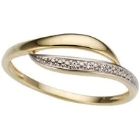 Firetti Diamantring Schmuck Geschenk Gold 333 Damenring Verlobungsring Goldring, mit Brillanten