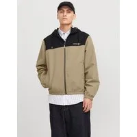 Jack & Jones Blouson JJELEGACY LIGHT JACKET HOOD NOOS mit Logo Schriftzug