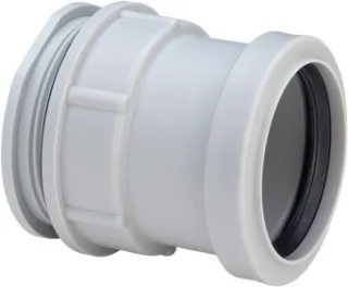 Viega Zulaufstutzen 4997, in 50mm Kunststoff grau 130268
