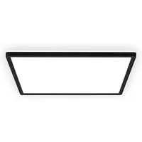 B.K.Licht LED Panel SHALLOW, LED fest integriert, Neutralweiß, 24x24x3 cm, Badlampe, Badezimmer, Küche, Wohnzimmer