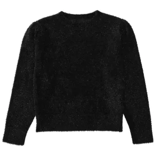 STACCATO - Md.-Pullover night black glitter - Gr. - 152