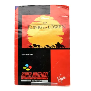 Der König der Löwen [Super Nintendo] Anleitung