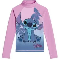 United Labels® Badeanzug Lilo & Stitch Schwimmshirt UV-Schutz 30 Langarm Badeshirt Rashguard