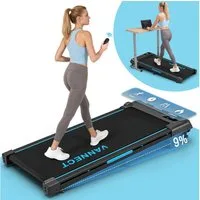 VANNECT Laufband Walking Pad für Zuhause mit Steigung und LED-Anzeige, Fernbedienung, 2,75HP Tragbares Laufband, keine Montage Erforderlich