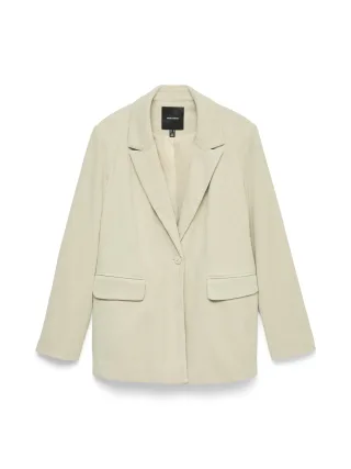 VERO MODA - VMNORA LS LOOSE CORDUROY BLAZER Birch - Gr. - L