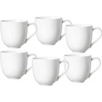 Ritzenhoff & Breker Becher Skagen, 6-tlg., Porzellan, 6-teilig, zeitlos moderne Ästhetik, 400 ml
