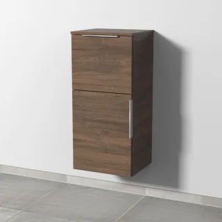 Sanipa 3way Mittelschrank mit 1 Tür und 1 Auszug, Eiche-Arizona, UM12880 UM12880