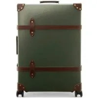 Globe Trotter Trolley Globe-Trotter Centenary Check-In 4-Rad Koffer Reise Tasche, 4 Rollen, vulkanisierter Faserstoff – leicht, robust und exklusiv