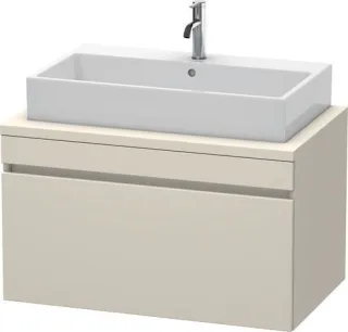 Duravit DuraStyle Konsolenwaschtischunterbau wandhängend Taupe Matt 900x548x512 mm - DS531309191 DS531309191