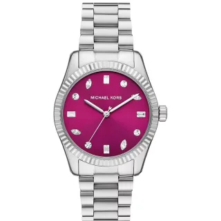 Michael Kors MK7443 Lexington Pavé Damenuhr - Elegantes Silber Design