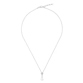 Orphelia 'Aliena' Damenkette mit Anhänger aus 925er Sterlingsilber – Silber zh-7373