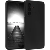 EAZY CASE Handyhülle TPU Hülle für Samsung Galaxy A17 6,7 Zoll, Silikon Schutzhülle mit Kameraschutz kratzfest Back Cover Etui Schwarz