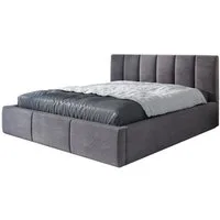 A&J MöbelLand GmbH Polsterbett LISI-OM mit Bettkasten und Lattenrost (TOP ANGEBOT! Inklusive Bettgestell, Große Auswahl an Farben und Größen), Bettkasten und Lattenrost inklusive