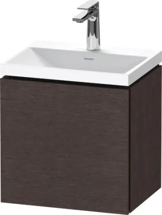 Duravit L-Cube c-shaped Set wandhängend Eiche dunkel gebürstet Matt 450x350x480 mm - LC6948O72720000 LC6948O72720000