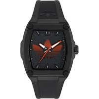 adidas Originals Quarzuhr CITY TECH FIVE AOFH255092I, Armbanduhr, Herrenuhr, Damenuhr, Resinarmband, Leuchtzeiger