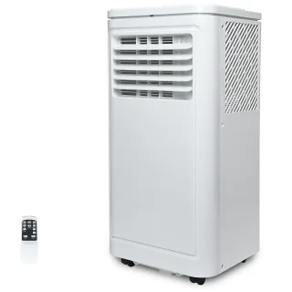 [EU Direct] Xmund 3-in-1 Portable Air Conditioner, 9000BTU(2.6KW) Cooling/Fan/Dehumidification with Exhaust Hose, Remote