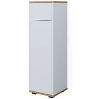 Vicco Midischrank Didi, Weiß/Artisan, 30 x 97 cm mit Schublade (1-St)