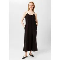Les Lunes Maxikleid PIIPER Dress Maxi Linen Lyocell-Leinen-Mix, Maxi, Sommerkleid, verstellbare Spaghetti Träger