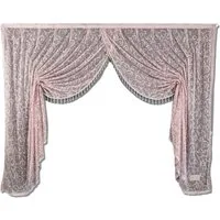 Gardinen by Justyna Gardine Kruvaze Alt Rosa, Kräuselband, Lichtschutz, Store,Perlengardine, Boncukluperde, Taslitül, Mechanismusgardine